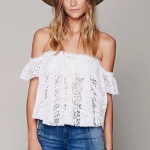 FP Beach Free To Be Eyelet Top
